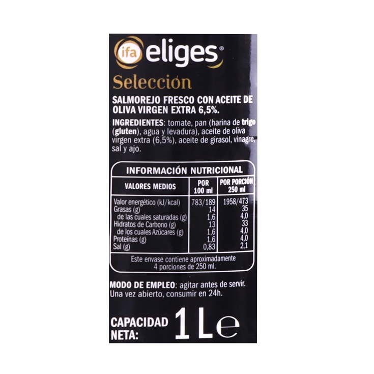 salmorejo fresco, 1l
