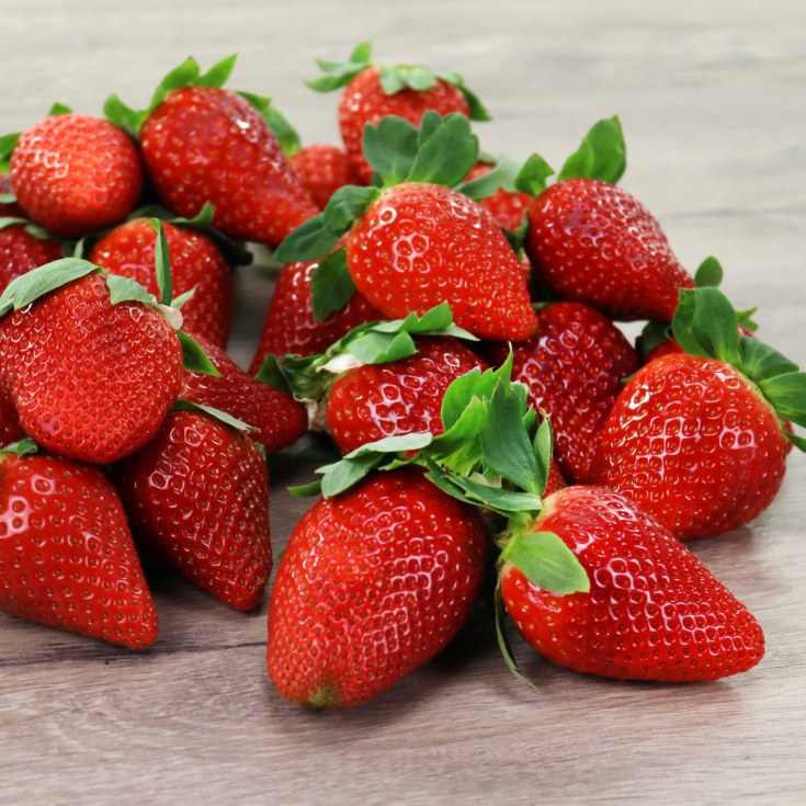 fresas caja, 1kg