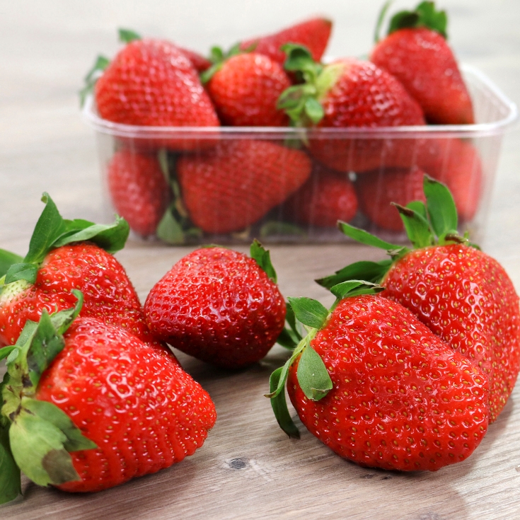 fresas tarrina, 500g