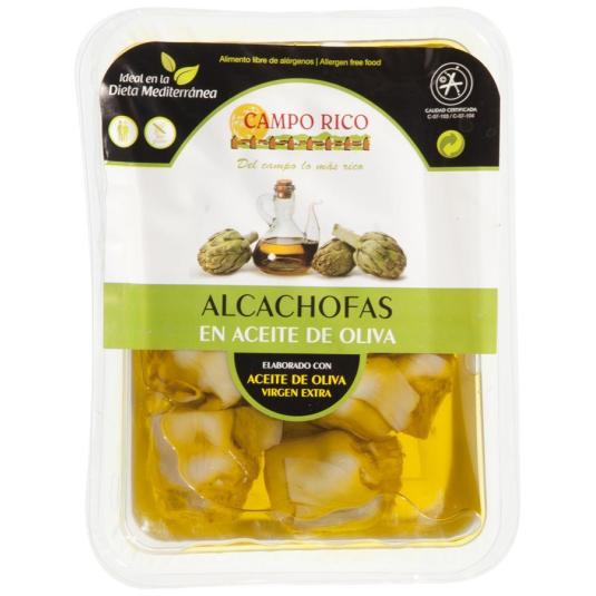 alcachofas en aceite 200g, bja