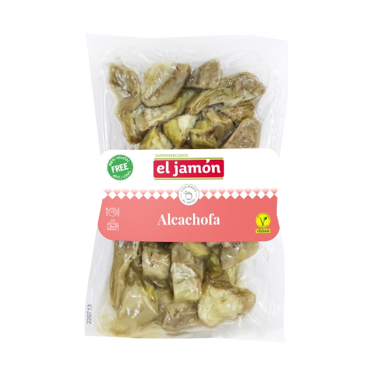 alcachofas cocinada al vacio, 250g