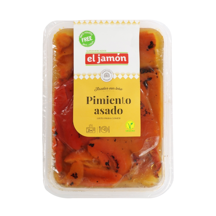 pimiento rojos asado al horno, 250g