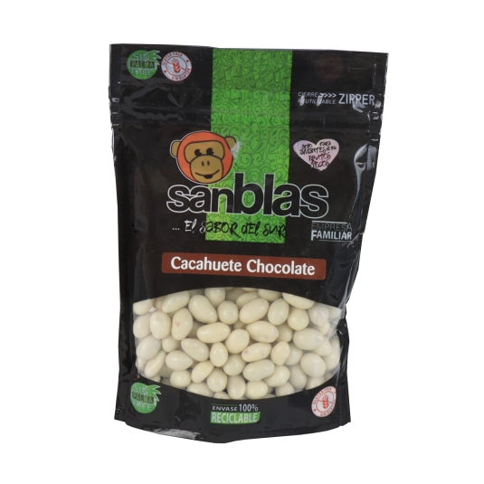 cacahuete chocolate blanco, 180g
