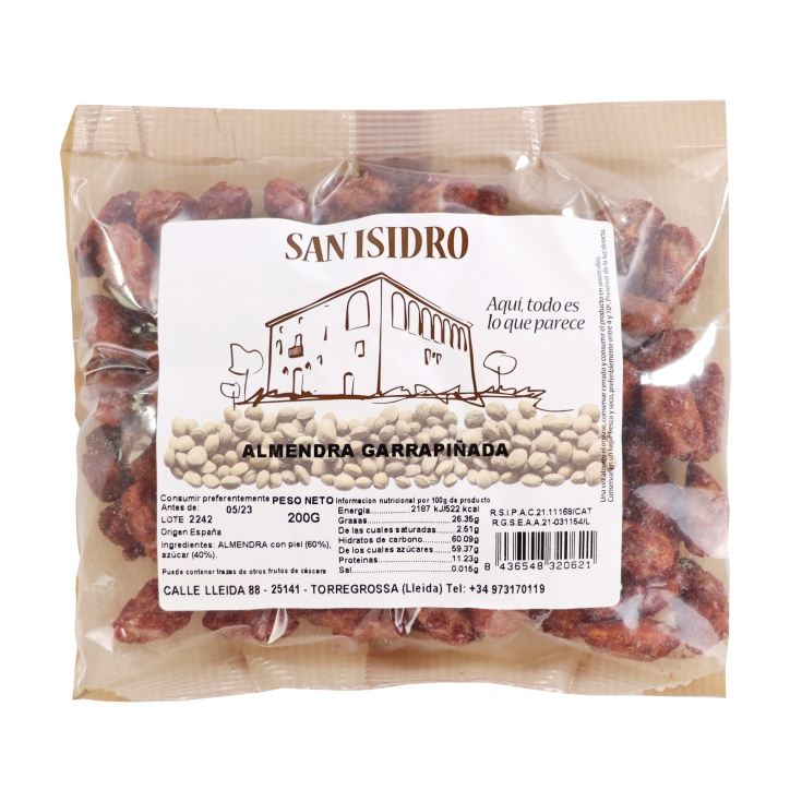 almendra garrapiñada, 200g