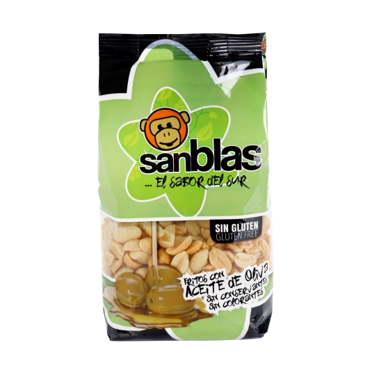 cacahuetes fritos pelados, 200g