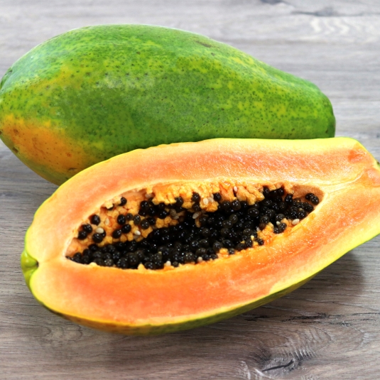papayas, kg