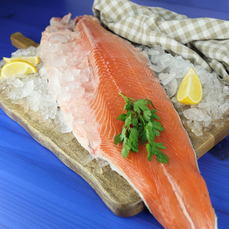 filetes de salmon, kg