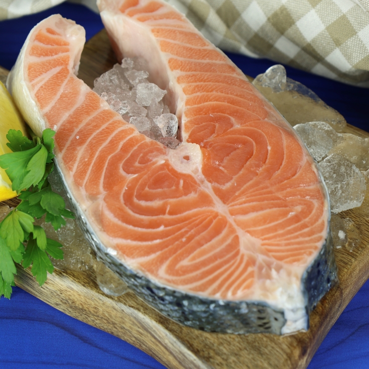 rodajas de salmon, kg
