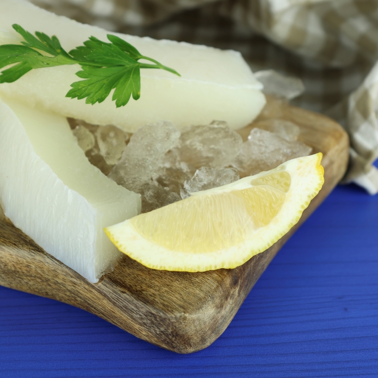 tiras de potón elaboradas, kg