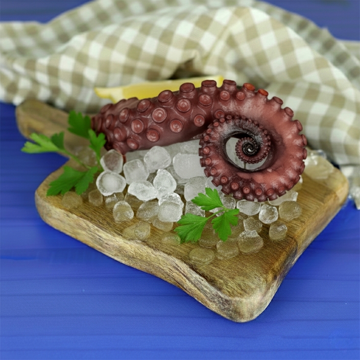 pata de pulpo cocida 200/250grs, ud