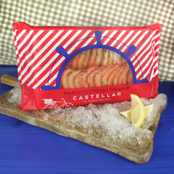 gambas cocidas 80/100 700grs, ud