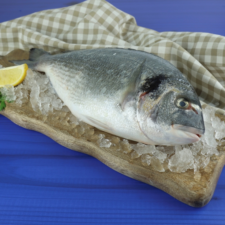 dorada unidad 350grs aprox, ud