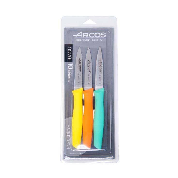 set cuchillos mondadores pastel 85mm no, pk-3