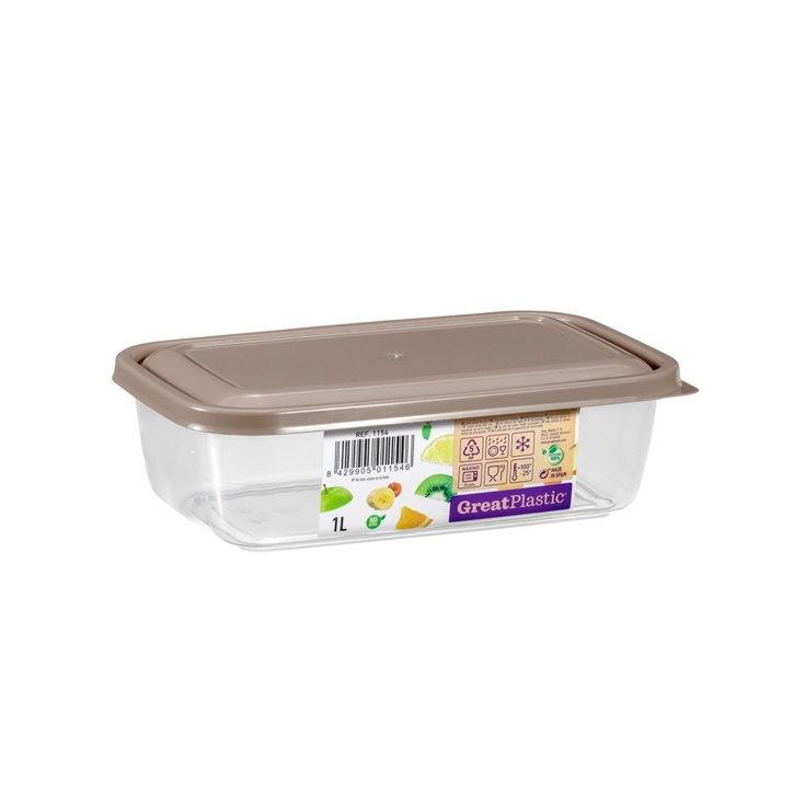 táper rectangular aral micro 1l, ud