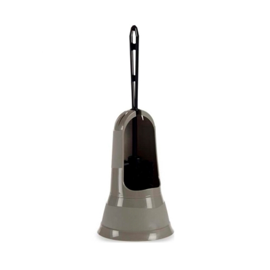 escobillero plastico redondo gris, ud