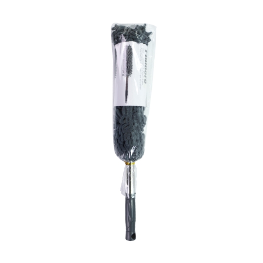 plumero microfibra mango metálico, ud