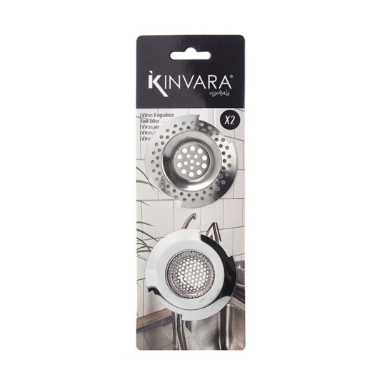 set filtros fregadero acero, pk-2