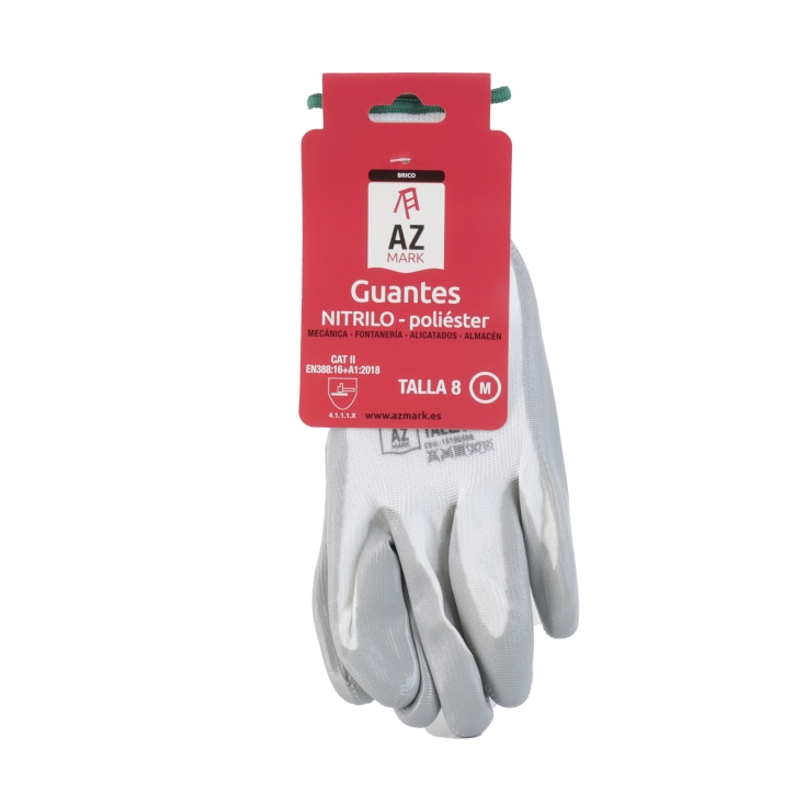 guantes nitrilo t8-m, ud