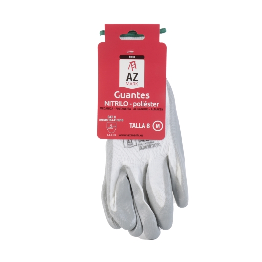 guantes nitrilo t8-m, ud