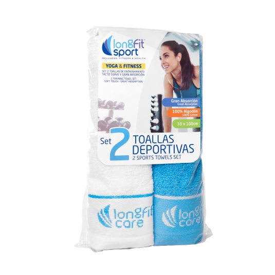 set toallas deportivas, pk-2