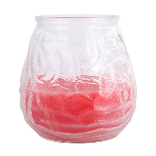 vela geranio relieve transparente, ud