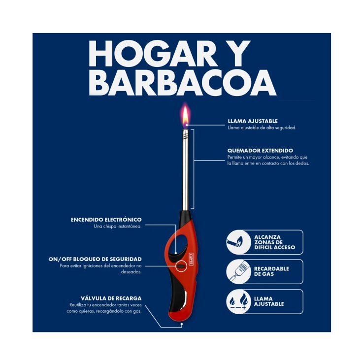 encendedor largo wave, ud