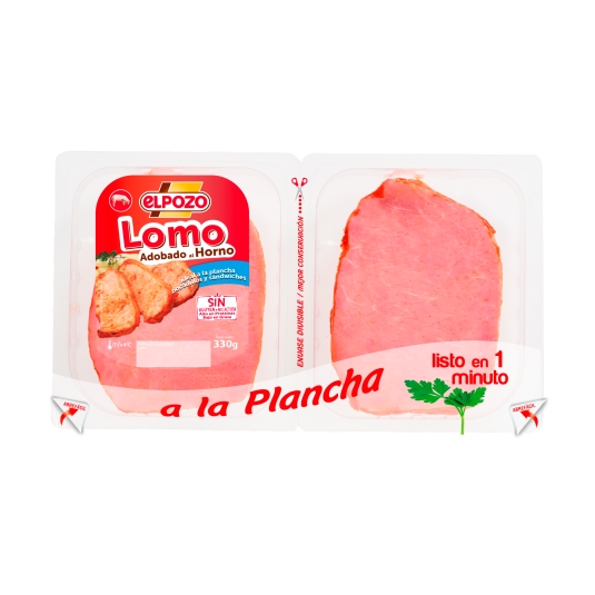 lomo adobado horno, 330g