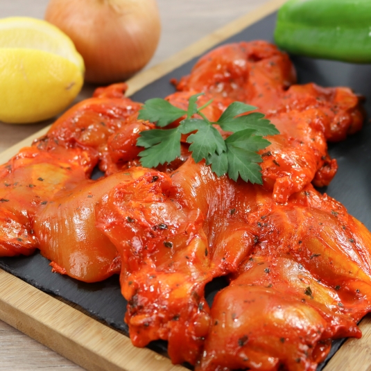 churrasco de pollo adobado, kg