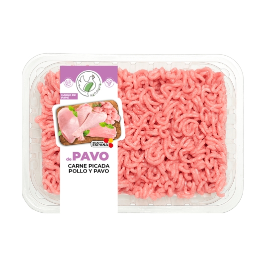 carne picada pollo/pavo, 500g
