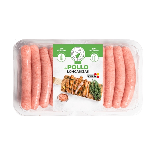 salchichas fresca pollo, 400g