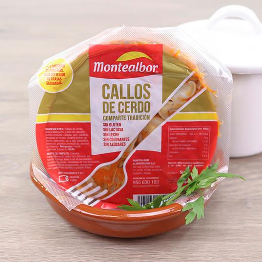 callos de cerdo preparado, 500g