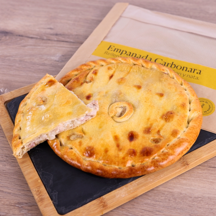 empanada carbonara pollo, ud